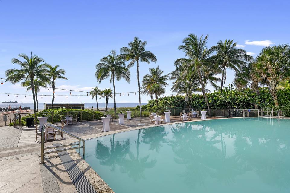 Pool Deck Reception