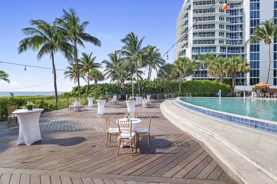 Pool Deck Reception