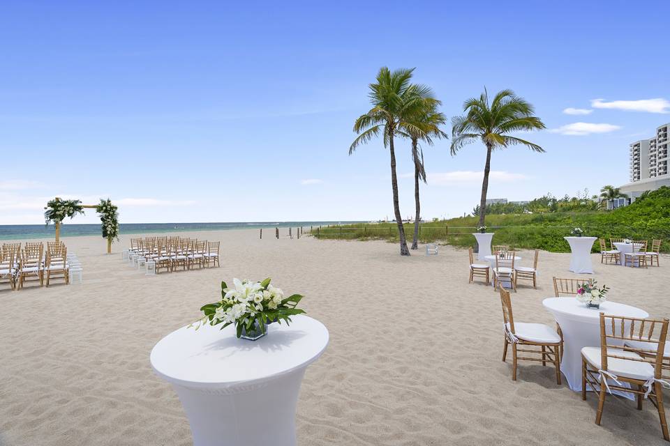 Beach Reception