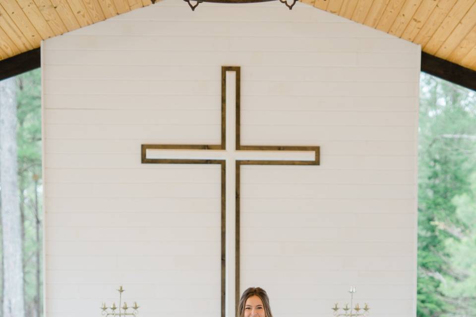 Chapel w/ candelabras