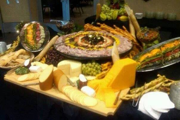 Cheese Display for Cincinnati Bengals with Georgetown College
