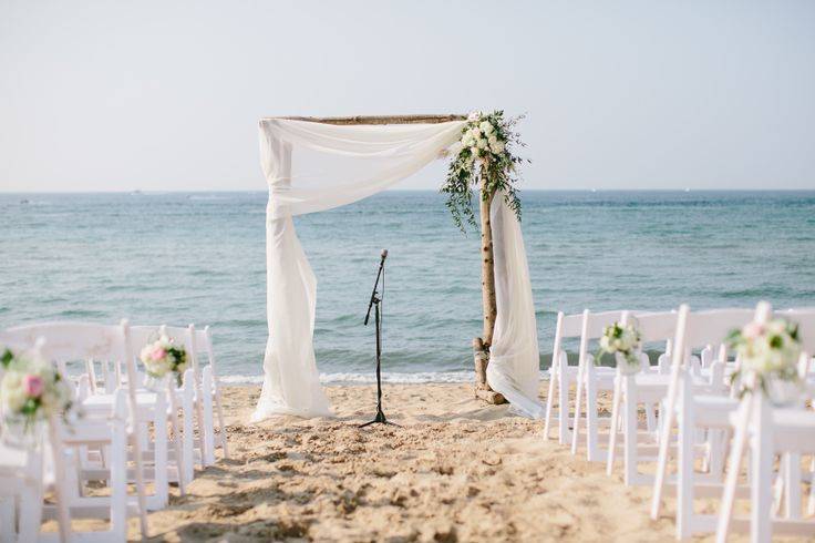 Beach wedding