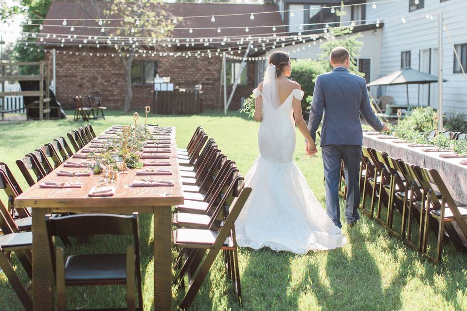 Garden wedding