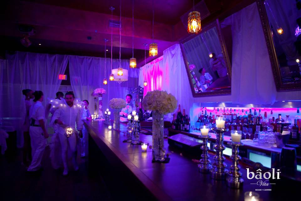 Long table setup