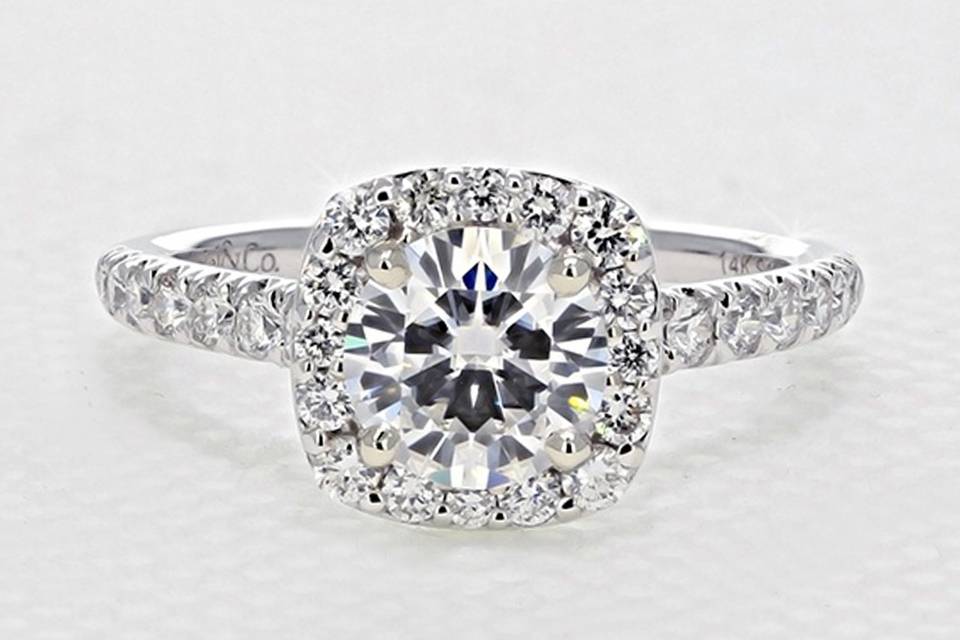 We carry the world's best moissanite from Charles and Colvard. View collection: http://hubs.ly/H07wH2v0