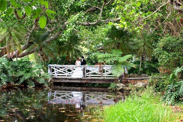 Duck Pond gazebo for small ceremonies, Heritage Park, Plantation Fl.