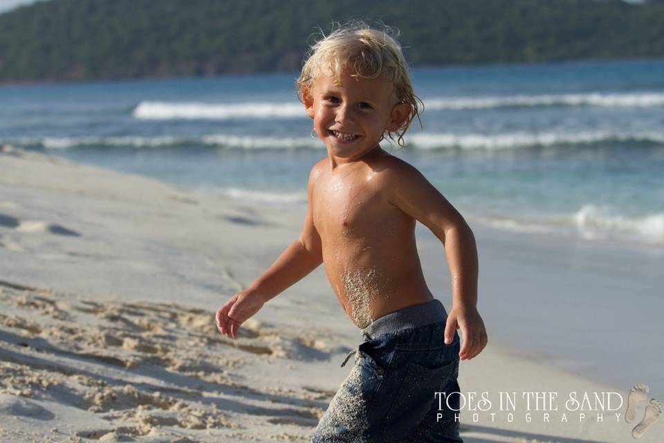 Toes In The Sand Photography