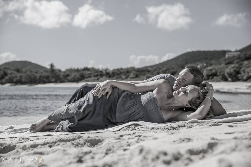 Toes In The Sand Photography