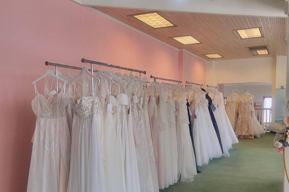 Some of our dress selection