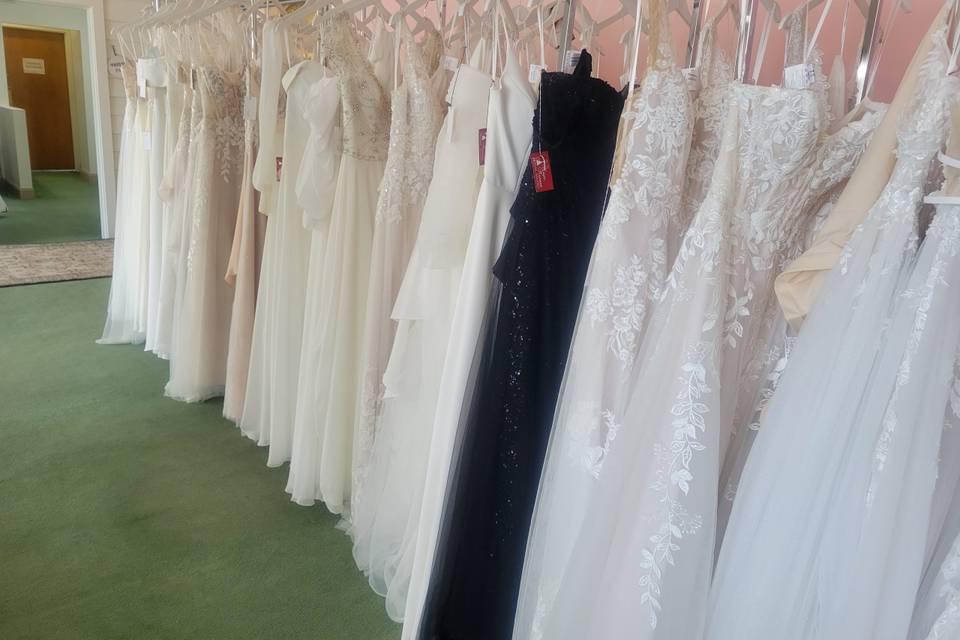 Some of our dress selection