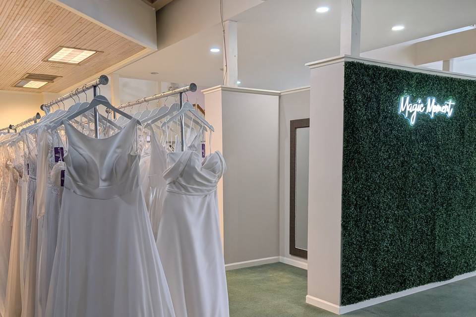 Some of our dress selection