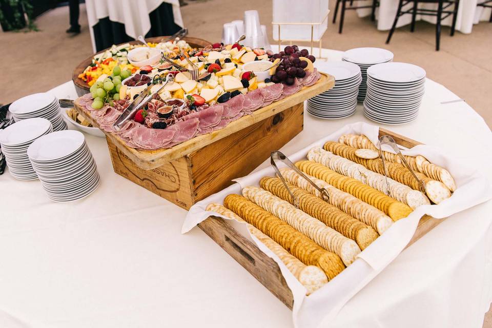 Cheese and Charcuterie Display