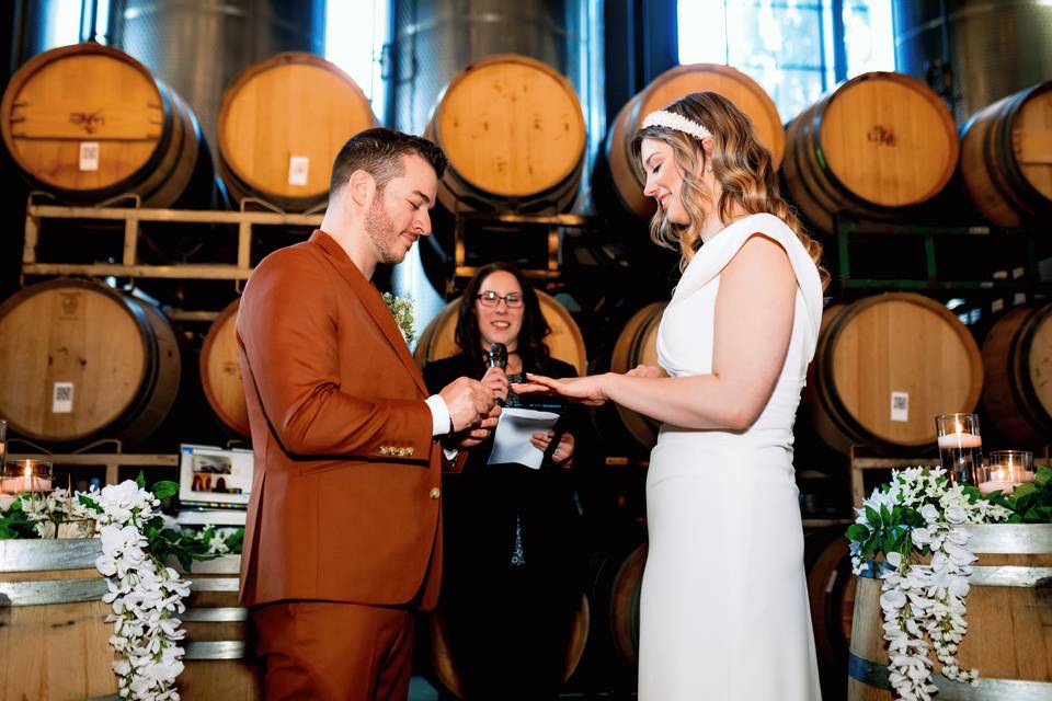 Wine Cellar Micro Wedding