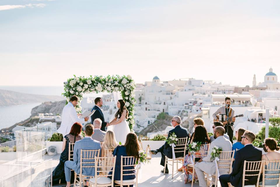 Wedding canaves oia-lovwed