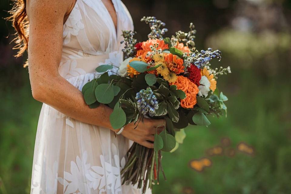 Welcome Sign florals