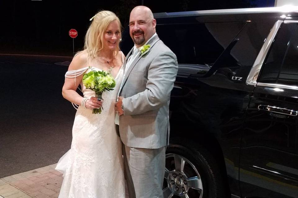 Elegant Wedding Ride