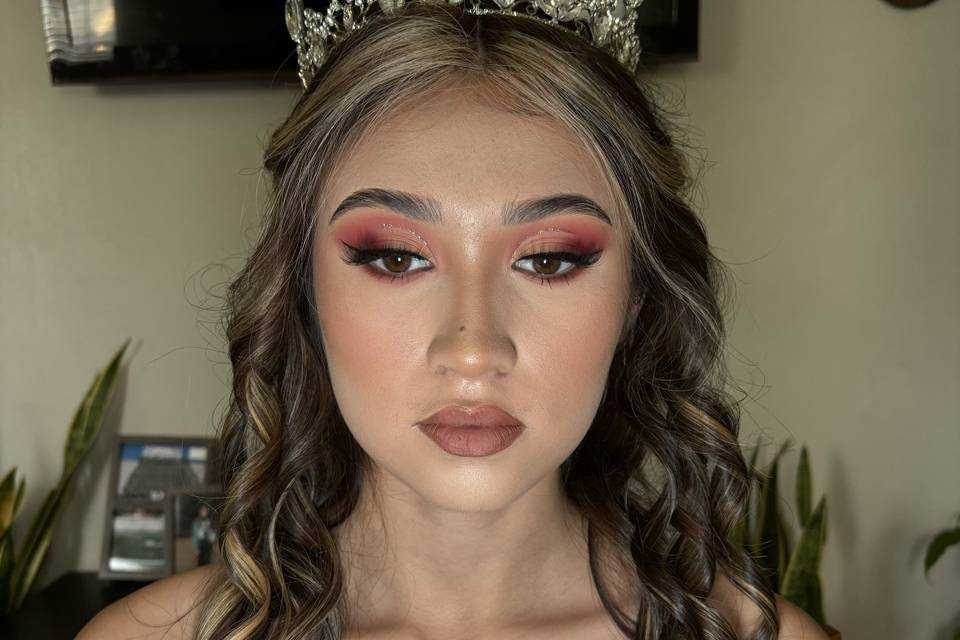 Quinceanera makeup