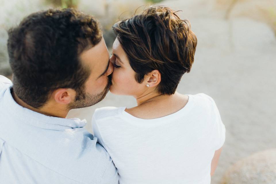 The happy couple - Burlap + Blossom Photography