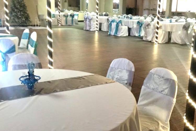 Large dance floor