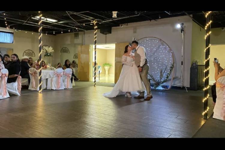 Happy bride