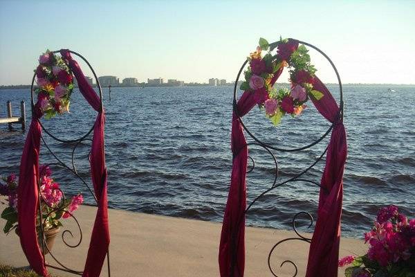 Yacht Club Wedding Ceremony