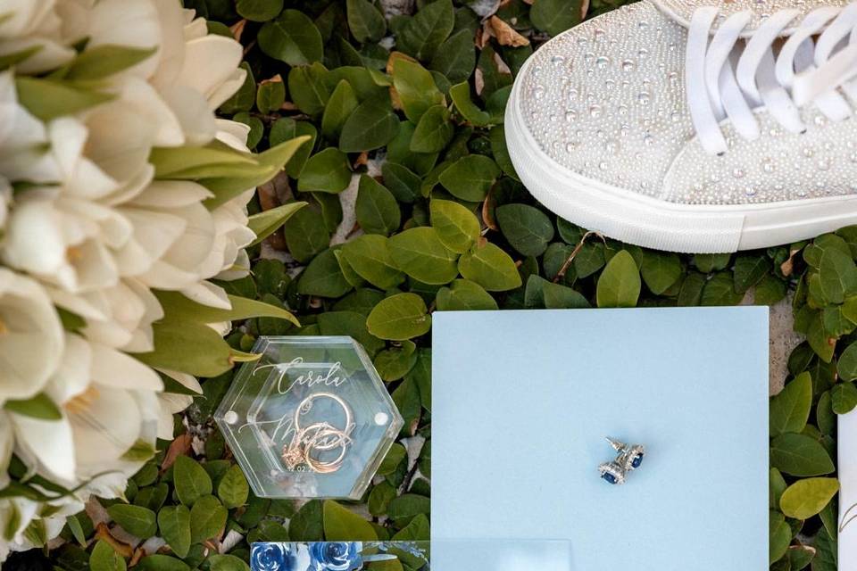 Acrylic blue