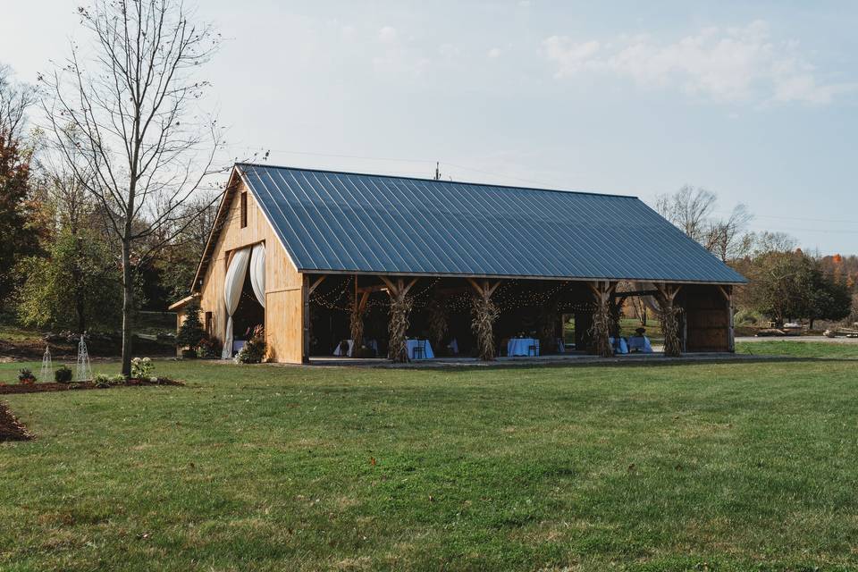 The wedding barn