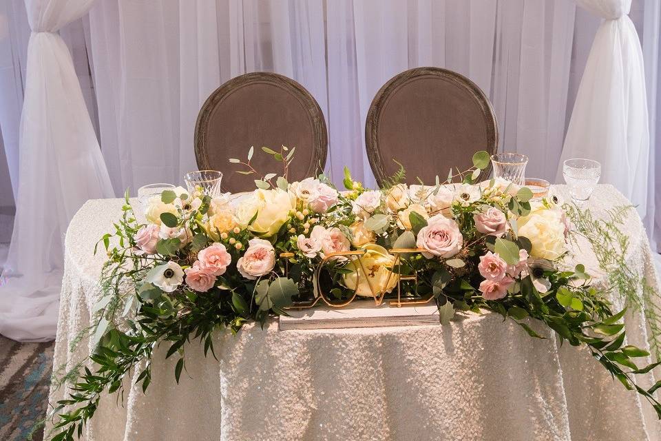 Sweetheart table