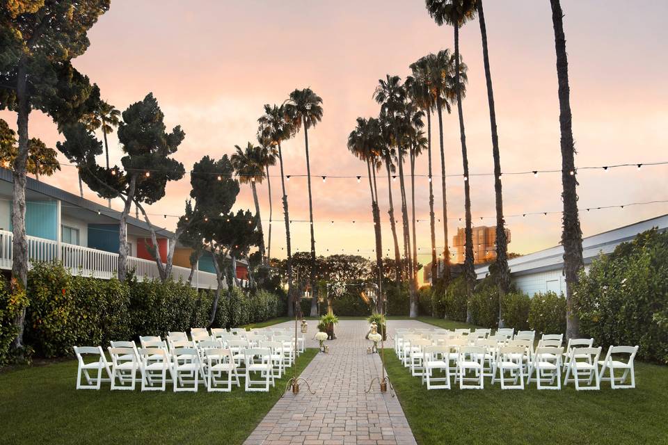 The Veranda at dusk