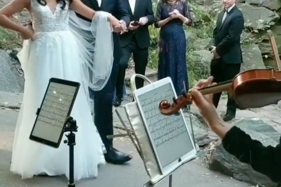 First Dance in Central Park