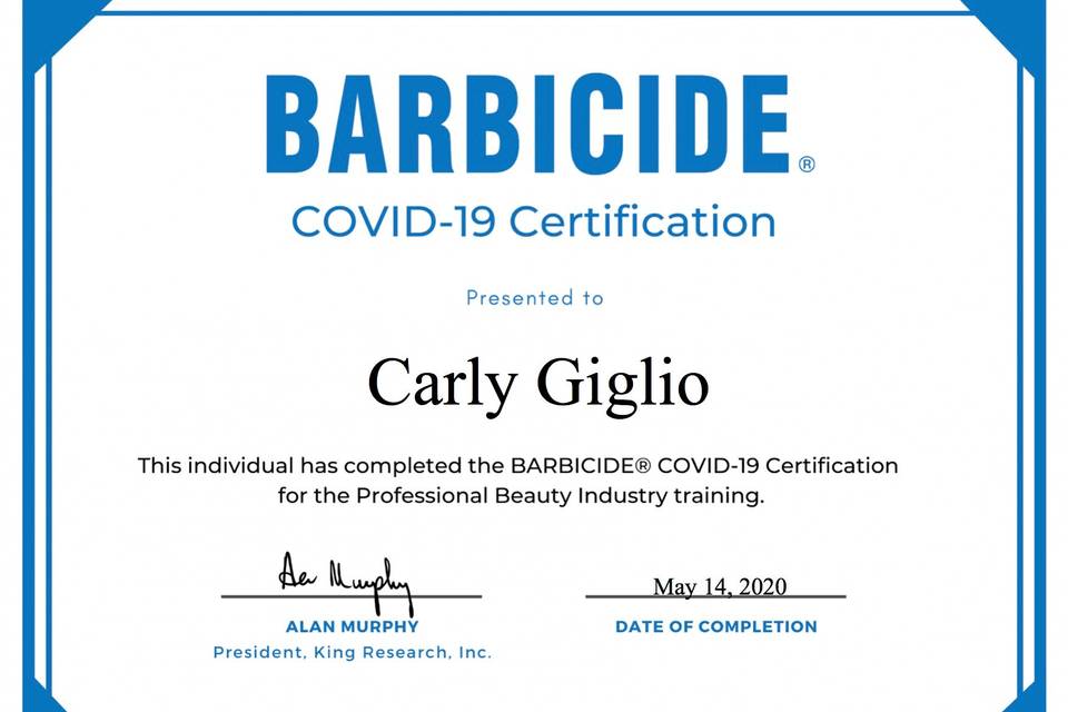 Barbicide | COVID 19