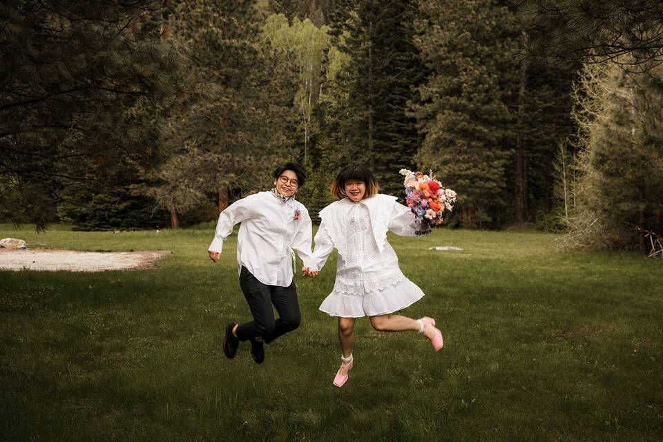Intimate Leavenworth Wedding
