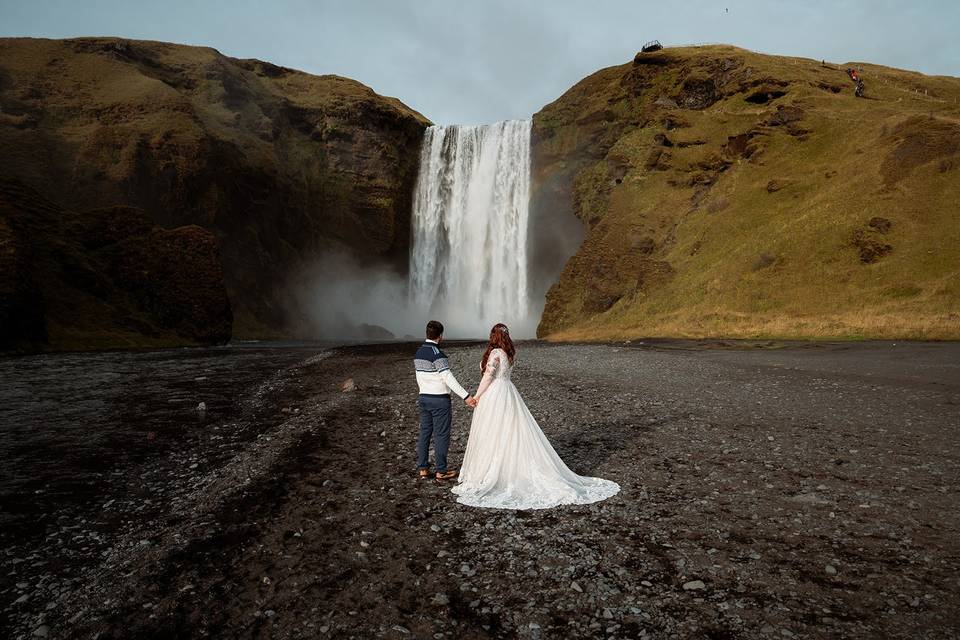 Intimate Iceland Wedding