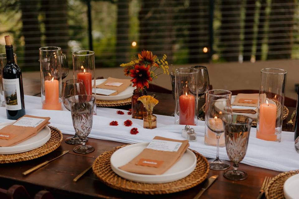 Noble Ridge Tree Deck Wedding