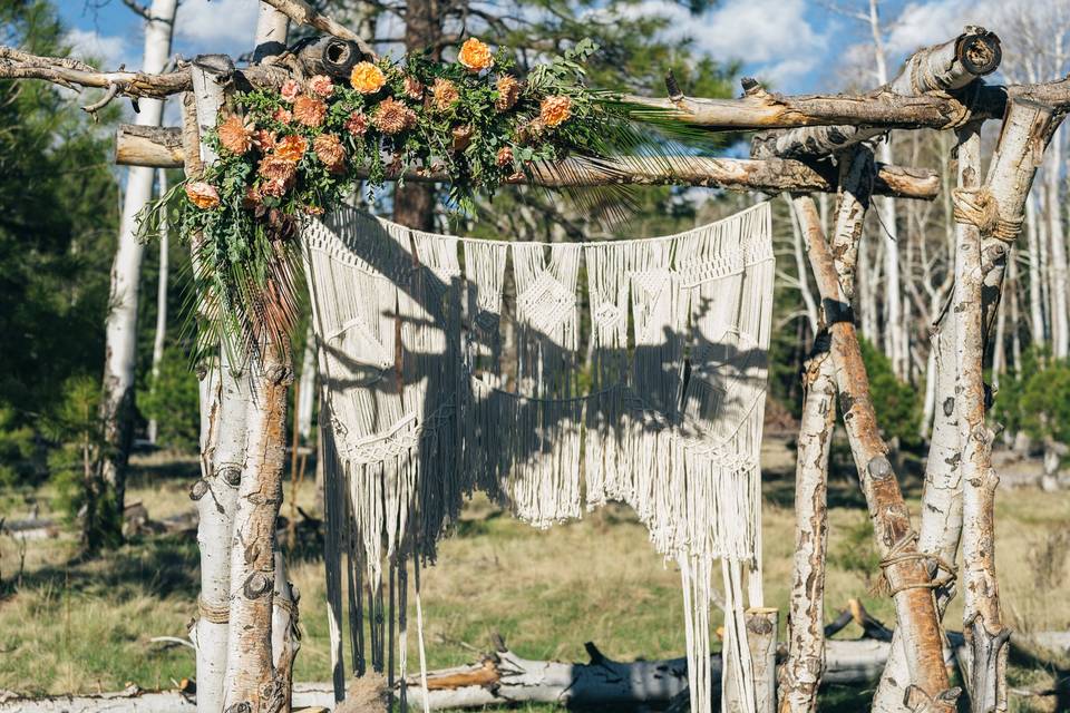 Aspen Wedding Arch