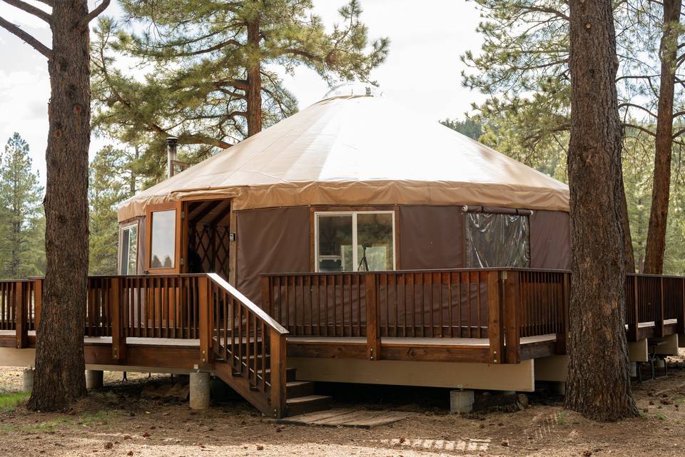 Rustic Large Yurt