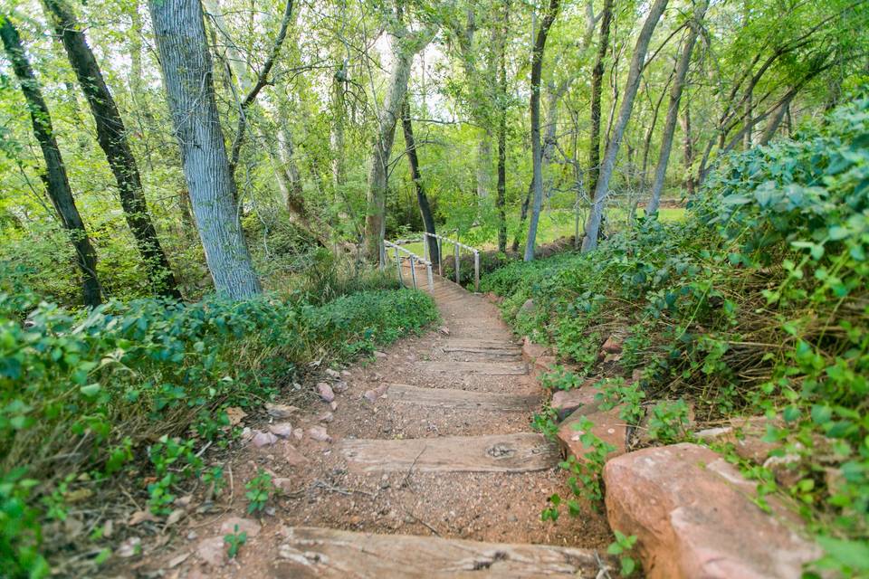 Staircase to Ceremony Site