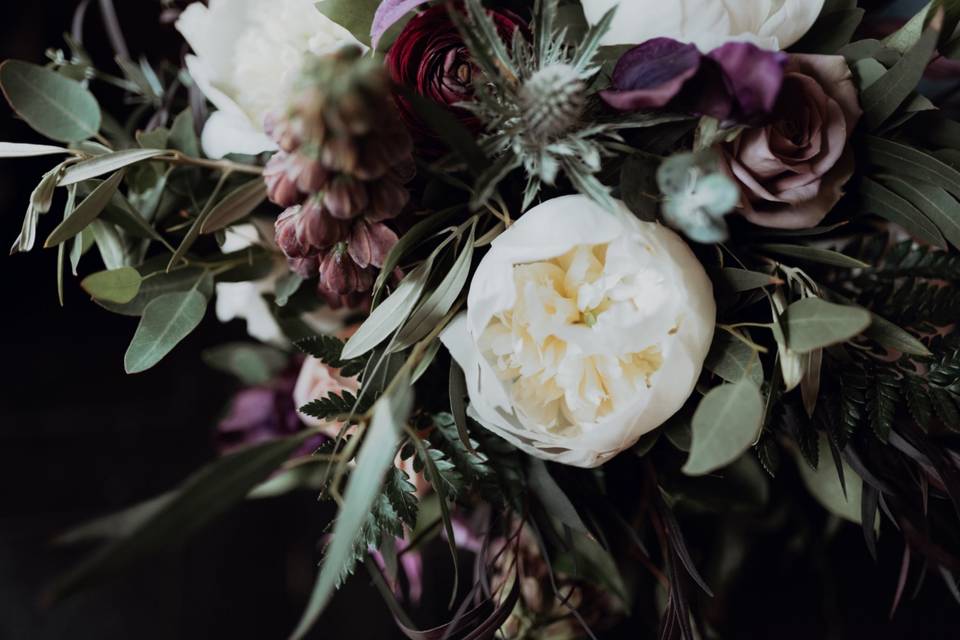 Bridal Bouquet Closeup