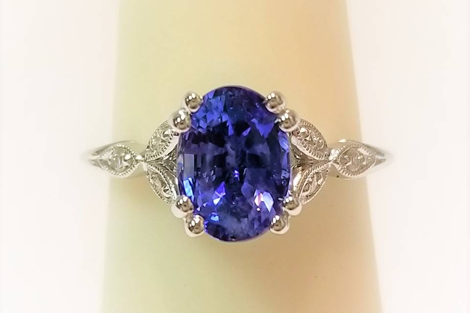 Sapphire Engagement Ring