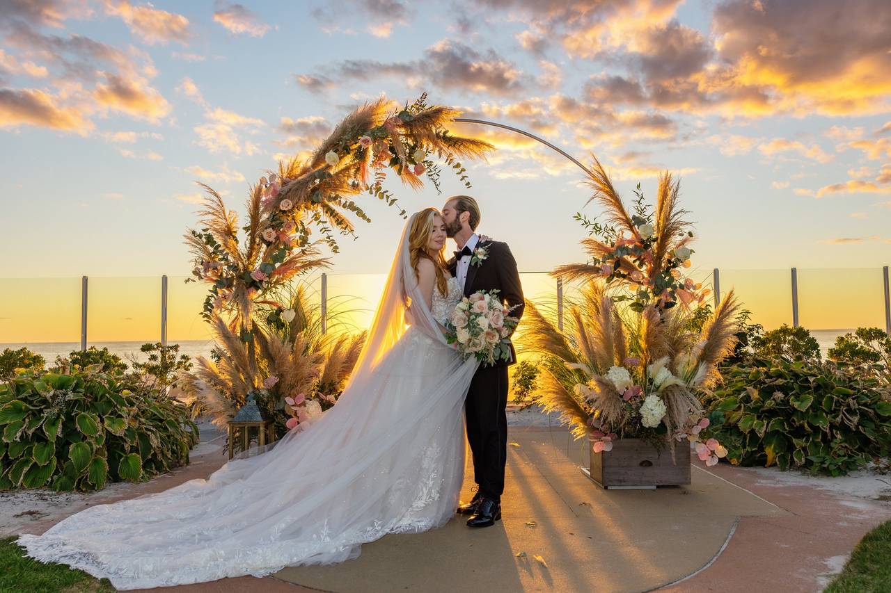 Sea crest beach hotel wedding cancun mexico xel ha park