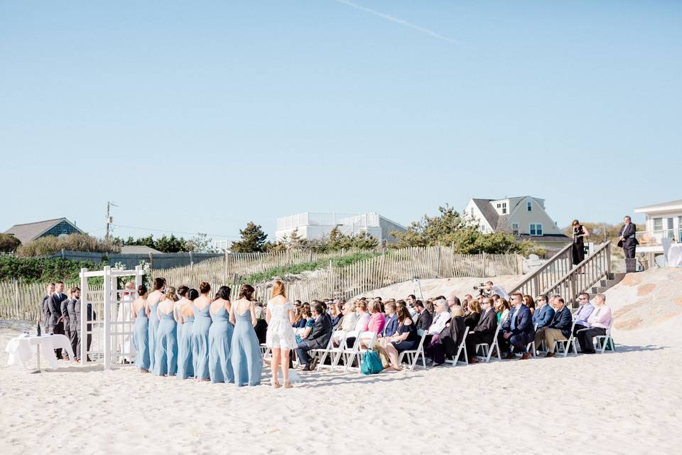 Beach wedding