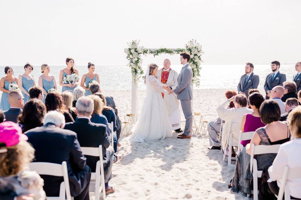 sea crest beach hotel wedding