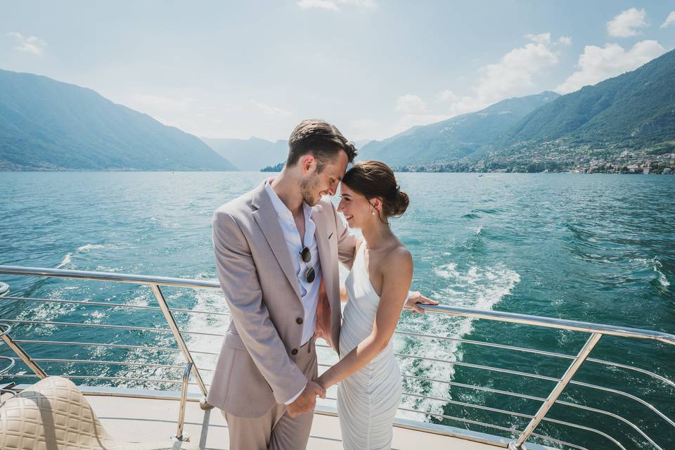 Aperitivo on a private boat