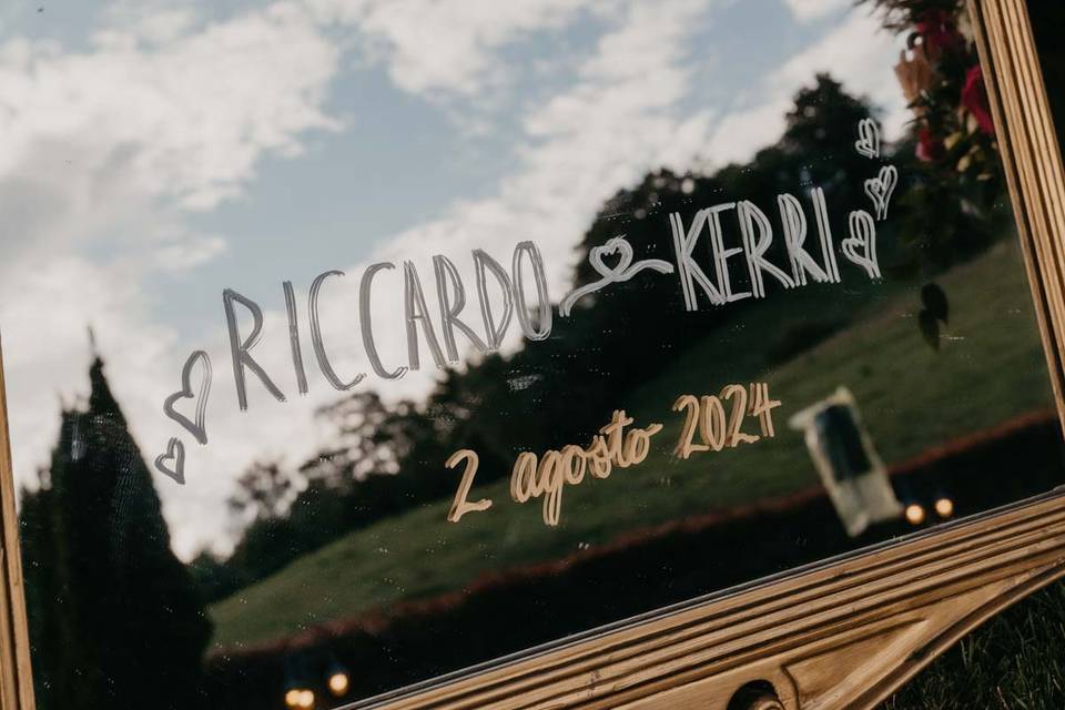 Escort card