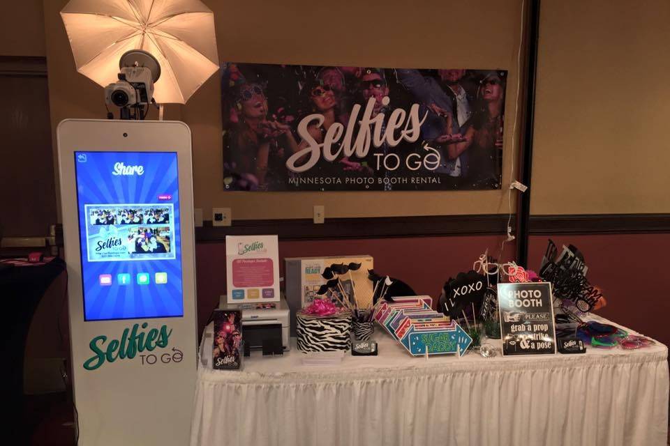 Selfies To Go Photo Booth Rental