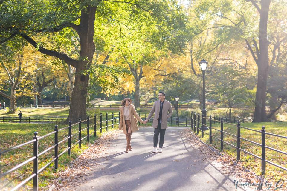 J&R New York Fall Engagement