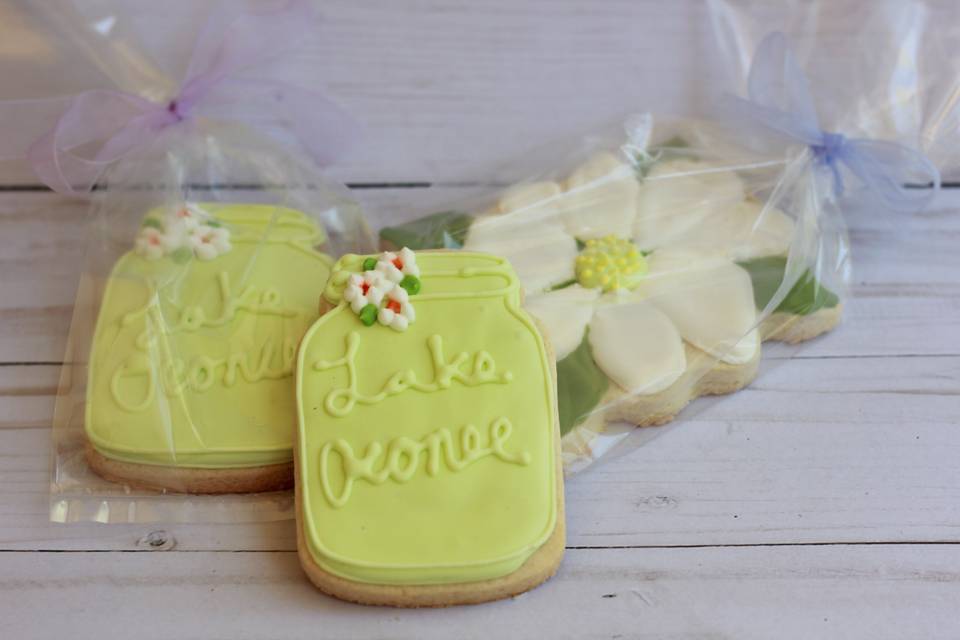 Mason jar cookie set