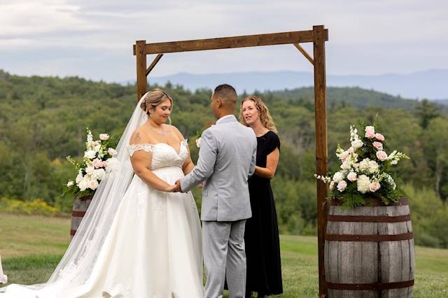 Great wedding at Owl's Nest
