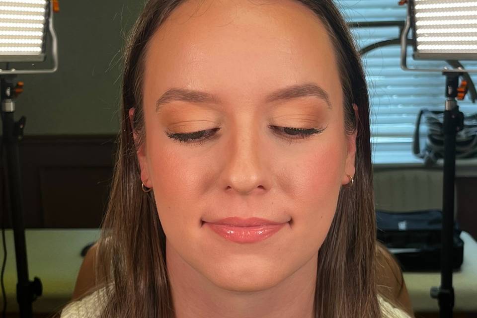 bridal makeup trial