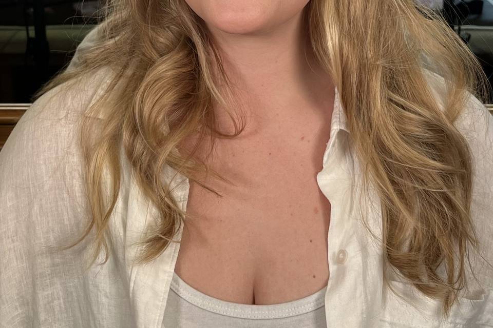 bridal makeup trial
